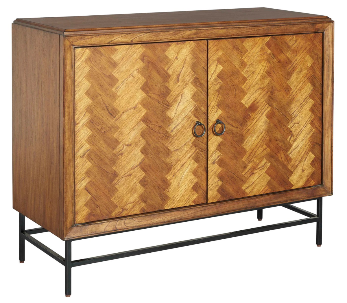 Herringbone Accent Chest