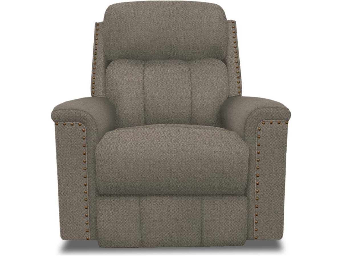 1C70N Swivel Recliner Glider w/nailhead